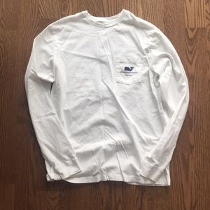 Vineyard Vines white long sleeve shirt